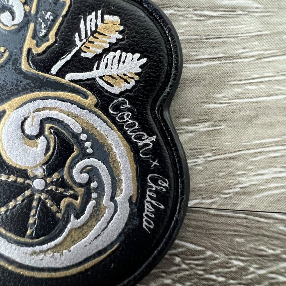 Very rare Coach Chelsea Horse & Carriage Keychain Bag Charm - Picture 3 of 5